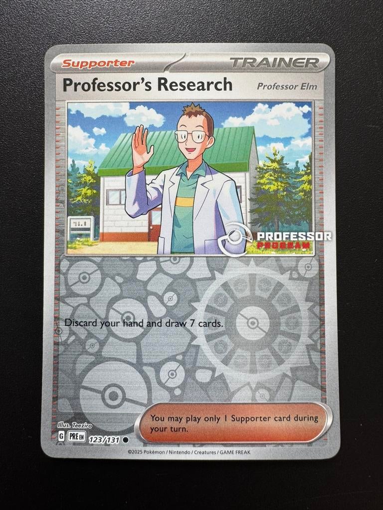 Professor's Research - Professor Elm (PPP PRE 123) Mint, Ophalen of Verzenden, Nieuw, Losse kaart, Foil