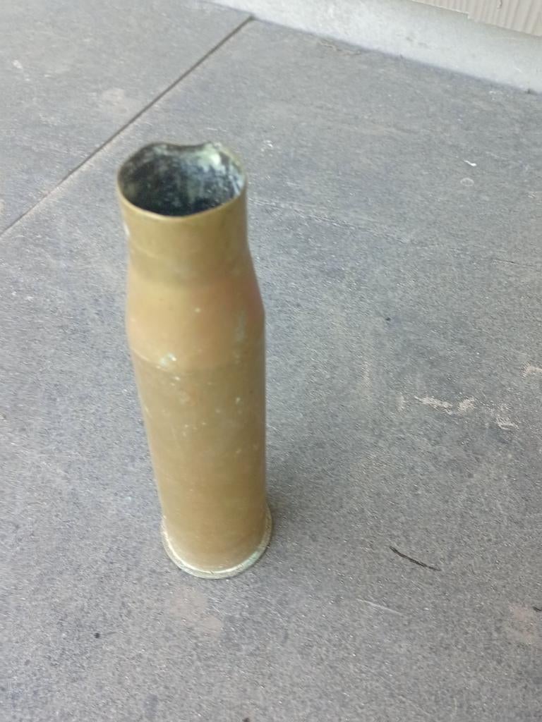 Huls, engels, 37 mm, 1943, ww2., Ophalen of Verzenden, Zo goed als nieuw, Gebruiksvoorwerp