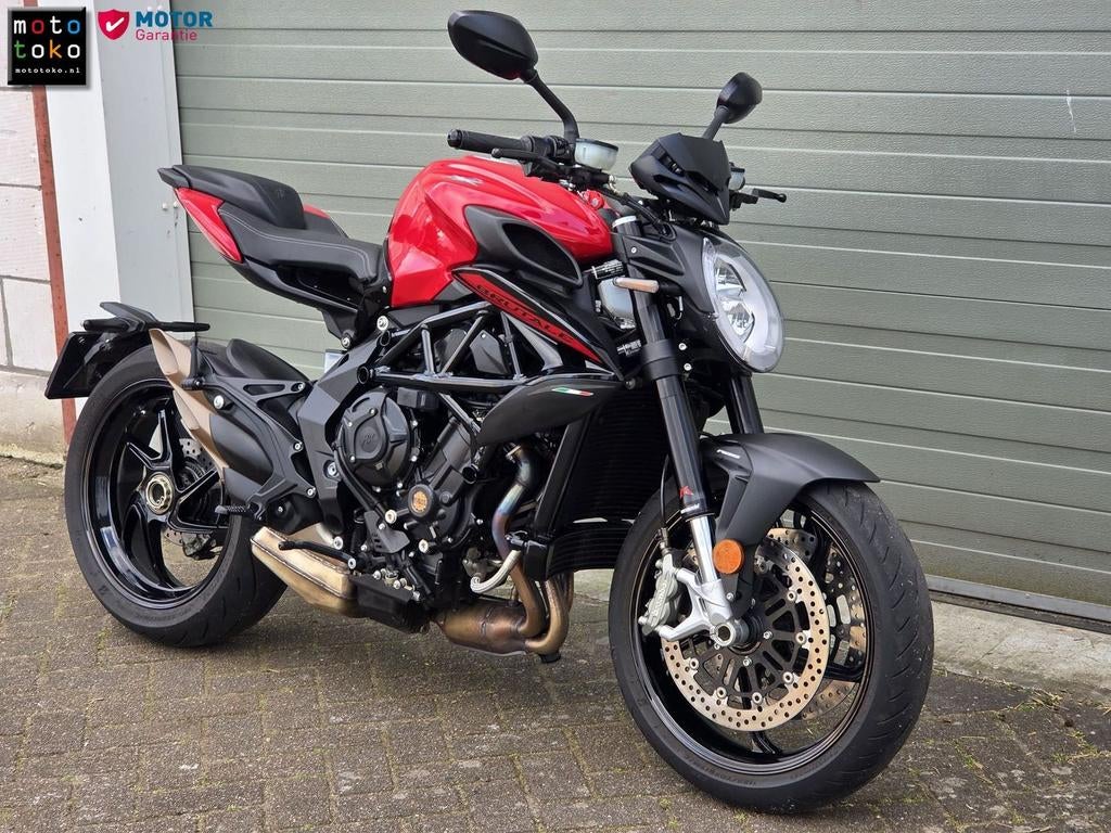 MV Agusta Brutale 800 ROSSO - 2023 - 1e eig - dealer ond., Motoren, Motoren | MV Agusta, Motorrijbewijs A, Bedrijf, Meer dan 35 kW