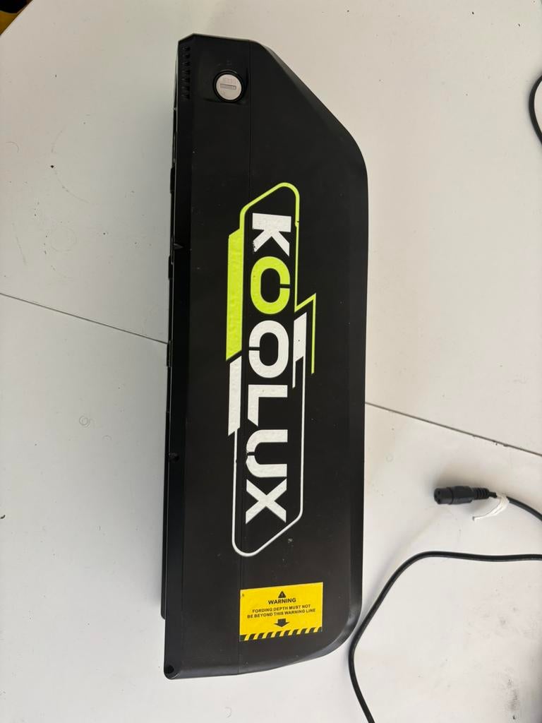 Koolux X9 Fatbike Accu 48V 15.6Ah + Originele Lader, Ophalen, Zo goed als nieuw