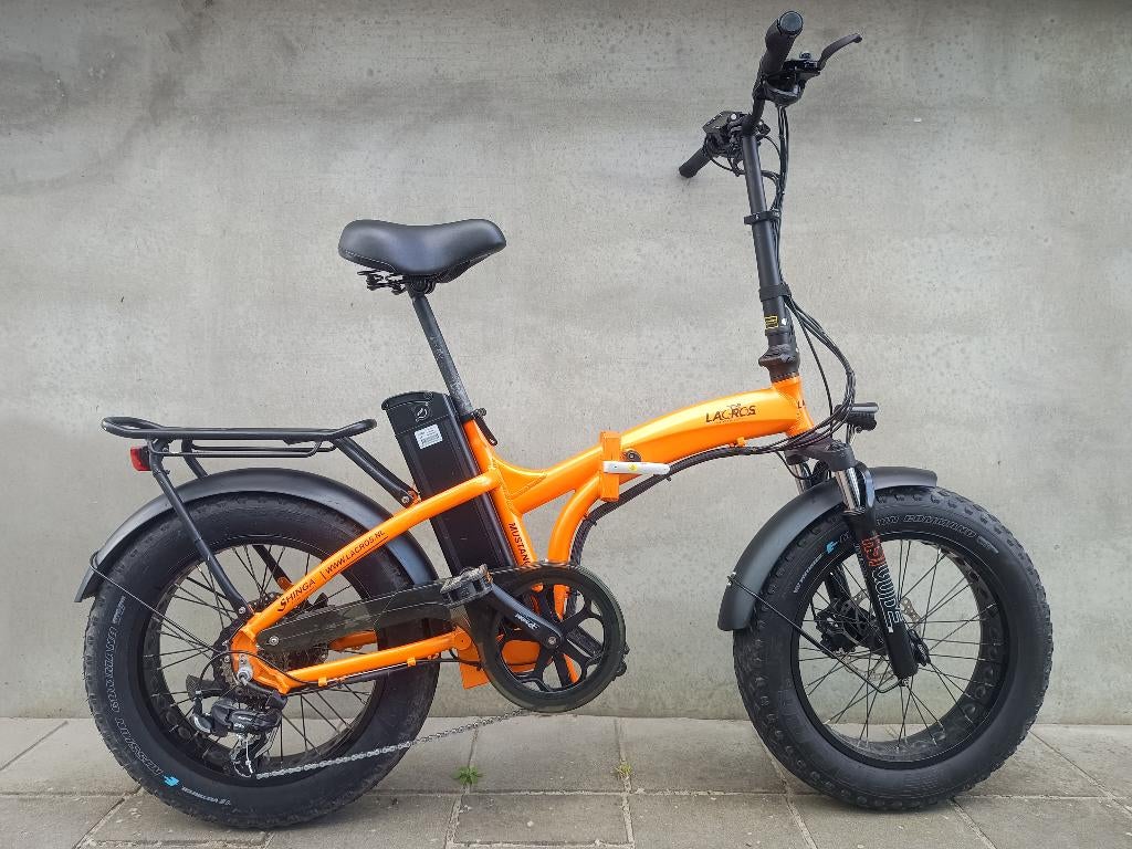 Lacros Mustang S4 M500, 48V 20Ah (960Wh) accu, fatbike., Fietsen en Brommers, Fietsen | Vouwfietsen, Ophalen, 20 inch of meer