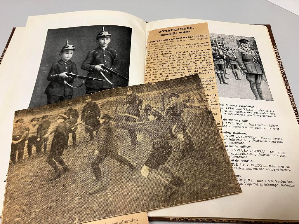 Nooit meer oorlog Amsterdam 1930, Ophalen of Verzenden, Voor 1940, Gelezen, Algemeen