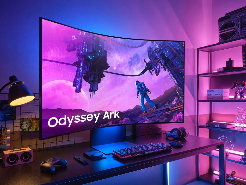 Samsung Odyssey Ark 55" (Gen 1), Computers en Software, Monitoren, HDMI, 3 tot 5 ms, Samsung, LED