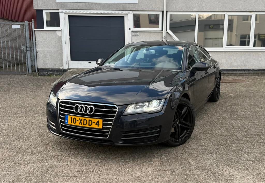 Audi A7 2.8FSI Multitronic Dealeronderhouden, Auto's, 2773 cc, Blauw, Bedrijf, 204 pk