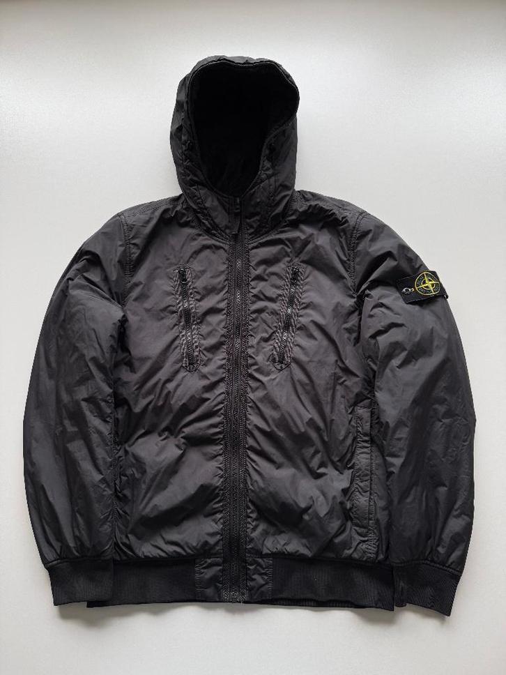Stone island Primaloft garment dyed jas s, Kleding | Heren, Jassen | Zomer, Zo goed als nieuw, Maat 46 (S) of kleiner, Zwart, Ophalen of Verzenden
