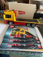 Lego Technic 8109 Flatbed Vrachtwagen met Handleiding, Kinderen en Baby's, Speelgoed | Duplo en Lego, Ophalen of Verzenden, Zo goed als nieuw