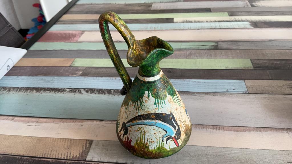 Grieks vaasje, Ophalen