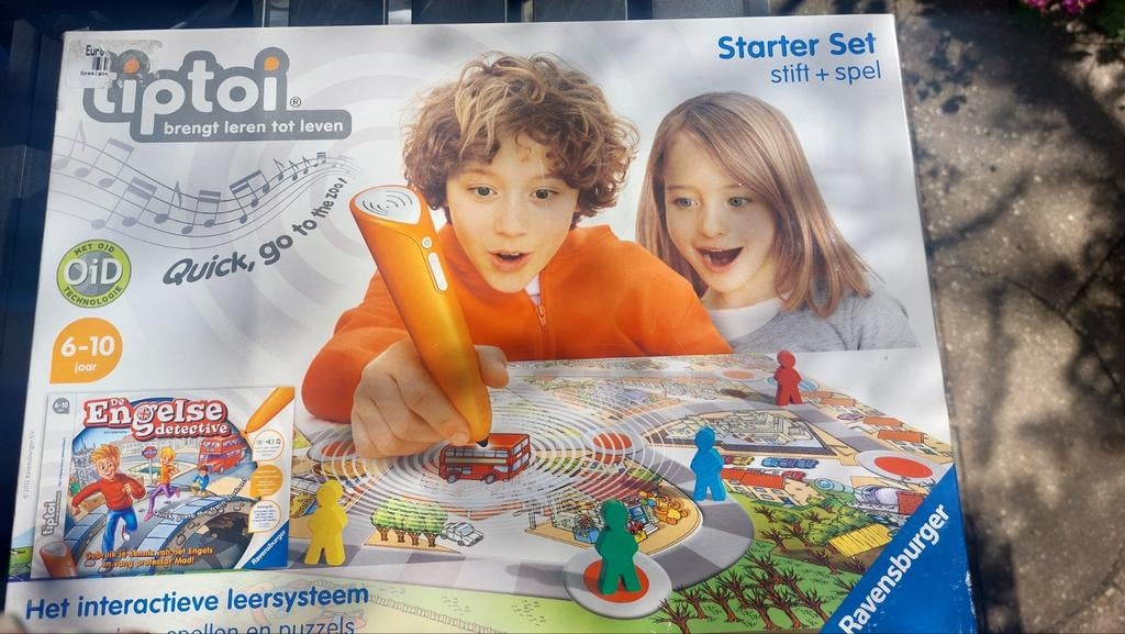 Tiptoi Engels Detective 6-10 jaar, Ophalen, Gebruikt, Taal en Lezen, Met geluid