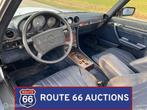 Mercedes-Benz 560 SL | 1987 | Route 66 Auctions, Auto's, Oldtimers, Overige carrosserieën, Zwart, Mercedes-Benz, Bedrijf