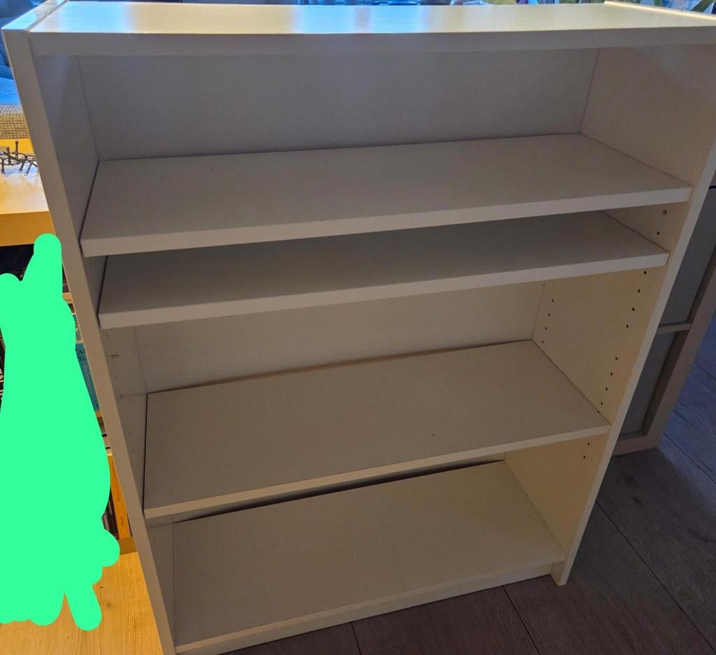 Billy boekenkast  wit, laag model, Huis en Inrichting, Kasten | Boekenkasten, Gebruikt, 50 tot 100 cm, 150 tot 200 cm, 25 tot 50 cm