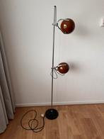 Bol lamp vintage mid century, Huis en Inrichting, Lampen | Vloerlampen, Ophalen, Gebruikt, Metaal, 150 tot 200 cm