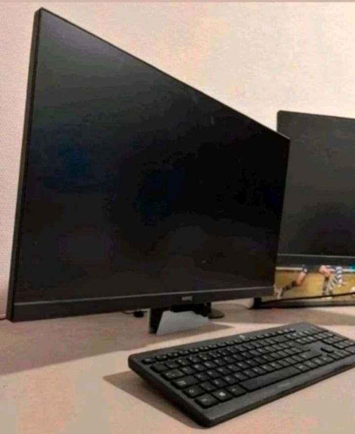 Monitoren met beugelstandaard, Hp muis keypad t.w.v. 400€, HDMI, IPS, Full HD, Ophalen of Verzenden