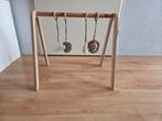 Houten babygym met vilten hangers - Leeuw, wolk, maan, blad, Ophalen, Zo goed als nieuw, Babygym