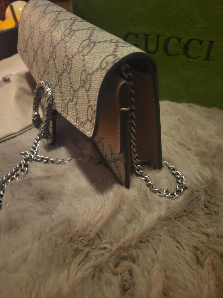 Gucci Dionysus Super Mini Tas -  nieuw, Sieraden, Tassen en Uiterlijk, Tassen | Damestassen, Ophalen of Verzenden, Nieuw, Beige