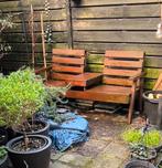 Gratis hardhouten tuinbank af te halen, Tuin en Terras, Ophalen, Gebruikt, Hout
