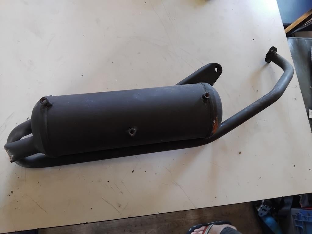 Sym mio uitlaat, Fietsen en Brommers, Brommeronderdelen | Scooters, Ophalen of Verzenden, Uitlaat