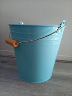 Turquoise IKEA Socker emmer, z.g.a.n., Ophalen, Zo goed als nieuw, Overige materialen, Met handgreep