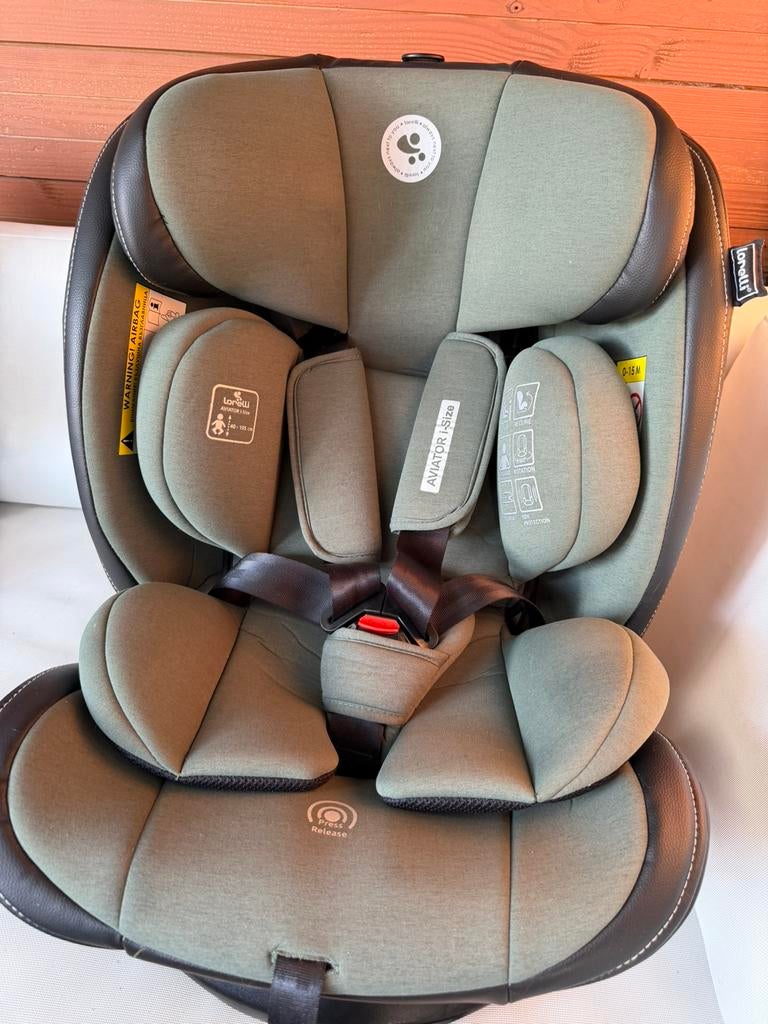 Autostoel merk Lorelli, Autogordel, 15 t/m 36 kg, Zo goed als nieuw, Ophalen