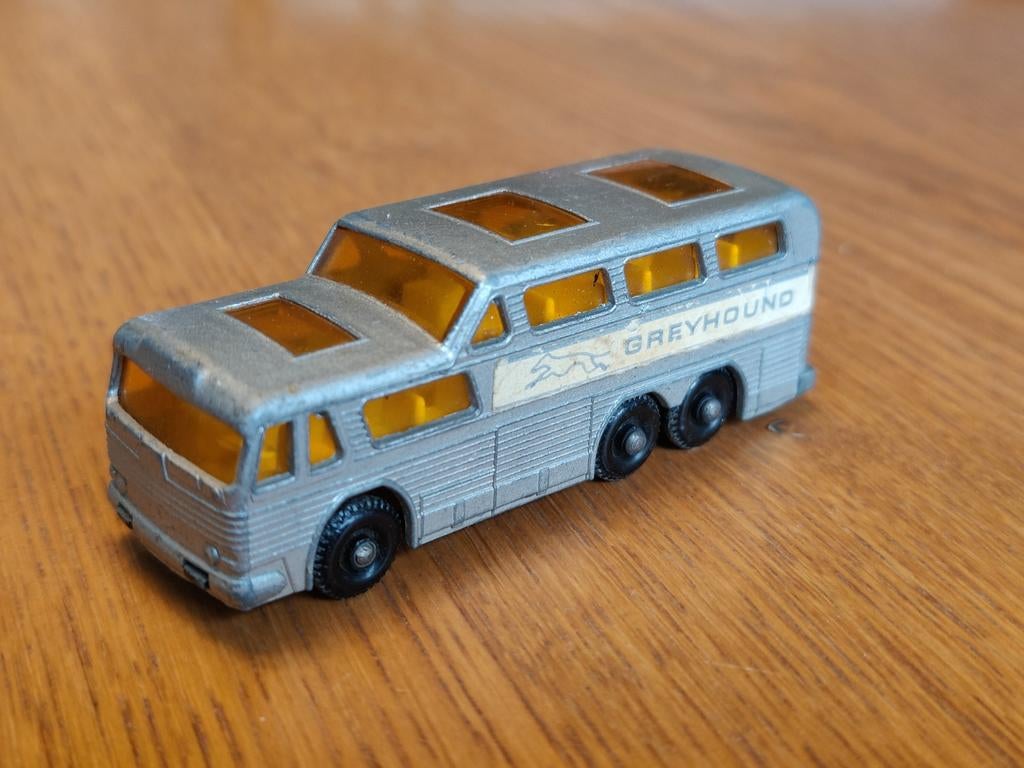 Matchbox Greyhound Coach Bus, Ophalen of Verzenden, Zo goed als nieuw, Bus of Vrachtwagen