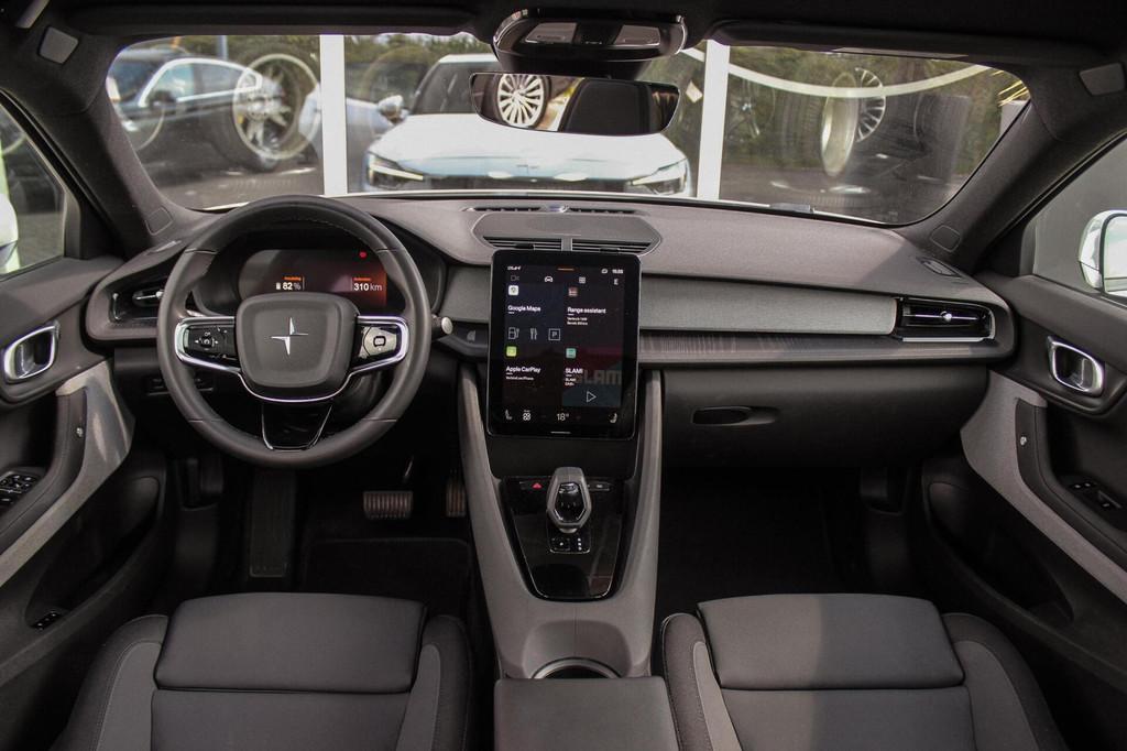 Polestar 2 Long Range Dual Motor Launch Edition 78kWh | 1e e, Polestar 2, Stof, Gebruikt, Zwart