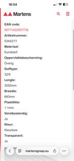 Golfplaten, Doe-het-zelf en Verbouw, Platen en Panelen, Ophalen of Verzenden, Gebruikt, Overige materialen, Minder dan 20 mm