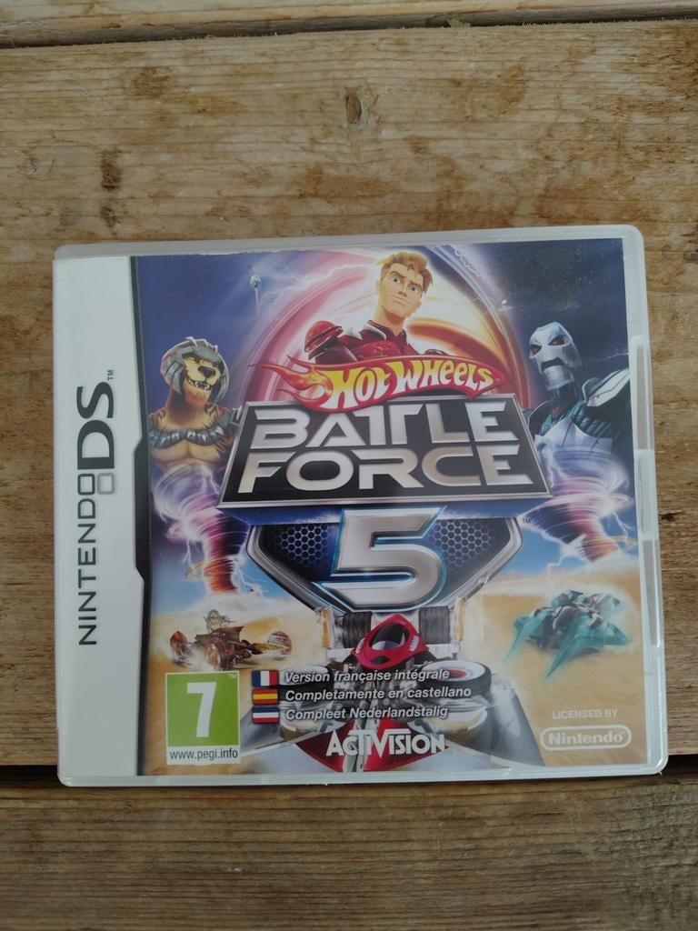 Hot Wheels Battle Force 5 Nintendo DS, 1 speler, Racen en Vliegen, Ophalen of Verzenden, Zo goed als nieuw