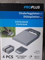 Zgan 4 pcs stapelbare onderlegplaten voor camper/caravan, Caravans en Kamperen, Ophalen of Verzenden, Zo goed als nieuw