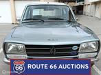 Peugeot 504 TI Automatic | 1977 | Route 66 Auctions, Auto's, Overige carrosserieën, Zwart, Bedrijf, Handgeschakeld