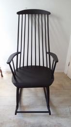 vintage schommelstoel tapiovaraa fanett pastoe retro spijlen, Ophalen of Verzenden, Gebruikt, Hout, Vintage