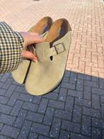 Birkenstock Boston Clogs - Zo goed als nieuw, Ophalen of Verzenden, Zo goed als nieuw, Beige, Instappers