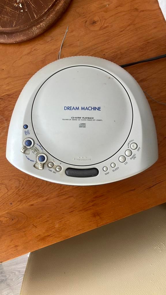 Sony Dream machine wekkerradio met cd, Ophalen, Overige typen