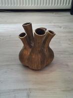 Tulpen vaas groot., Huis en Inrichting, Woonaccessoires | Vazen, Overige kleuren, Aardewerk of Porselein, Ophalen of Verzenden