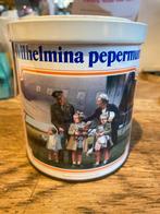 Vintage Wilhelmina Pepermunt Blik - Koningshuis Thema, Ophalen of Verzenden, Gebruikt, Nederland, Overige typen