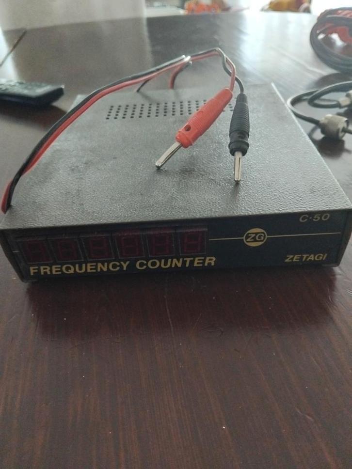 SET Zetagi C-50 Frequentieteller Vintage CB Radio Accessoire, Audio, Tv en Foto, Overige Audio, Tv en Foto, Ophalen of Verzenden