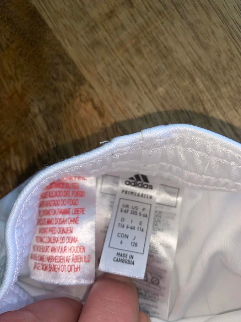 Ajax Thuisshirt en Broekje Set - Maat 116 (5-6 jaar), Kinderen en Baby's, Kinderkleding | Maat 116, Ophalen of Verzenden, Zo goed als nieuw
