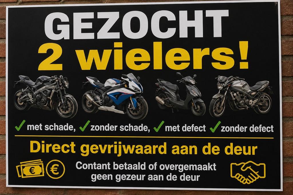 Inkoop tweewielers bied alles aan!, Ophalen of Verzenden, Piaggio