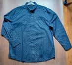 NIEUW!!  Mooi gebloemd Portonova overhemd maat XXL, Overhemd, Blauw, Portonova, Nieuw