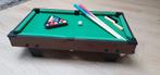 Klein biljart compleet  64x37 h13, Ophalen of Verzenden, Zo goed als nieuw, Biljarttafel