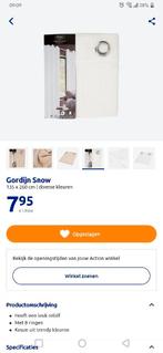 Ik ben op zoek naar dit model gordijnen van Action., Huis en Inrichting, Stoffering | Gordijnen en Lamellen, Ophalen of Verzenden