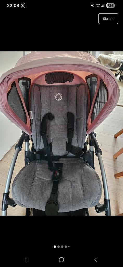 Bugaboo Bee kinderwagen set, Bugaboo, Ophalen of Verzenden, Zo goed als nieuw, Combiwagen