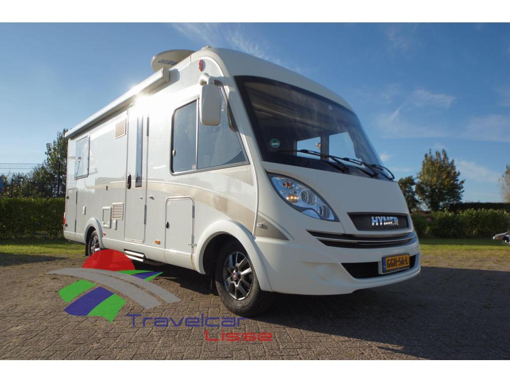 Hymer B 598 Premium Line/ Queensbed, Caravans en Kamperen, Campers, Ringverwarming, Fiat, Luifel, Bedrijf