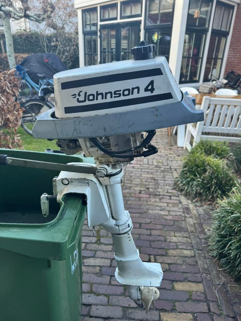 Johnson 4pk buitenboordmotor, Watersport en Boten, Ophalen of Verzenden, Gebruikt, Motor en Techniek