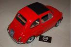 SALE !! 1:8 FIAT 500 rosso red Hachette BUILT UNIEKWRH, Ophalen, Zo goed als nieuw, 1:5 t/m 1:8, Auto
