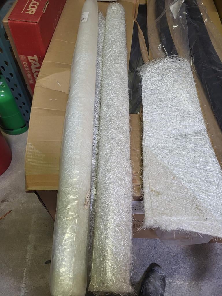 Polyester glasmat 300 gr/m² - 10 m² voor reparaties, Ophalen, Nieuw, Onderhoud en Reparatie