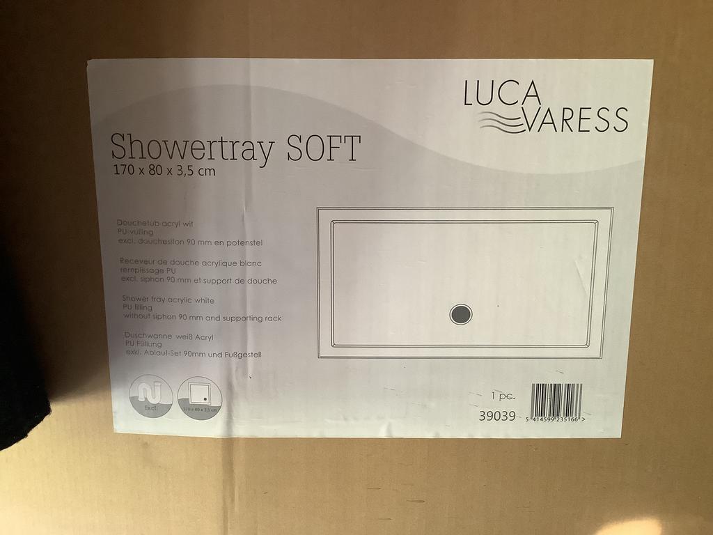 Nieuw douchbak 170x80, Ophalen of Verzenden, Nieuw, Douche
