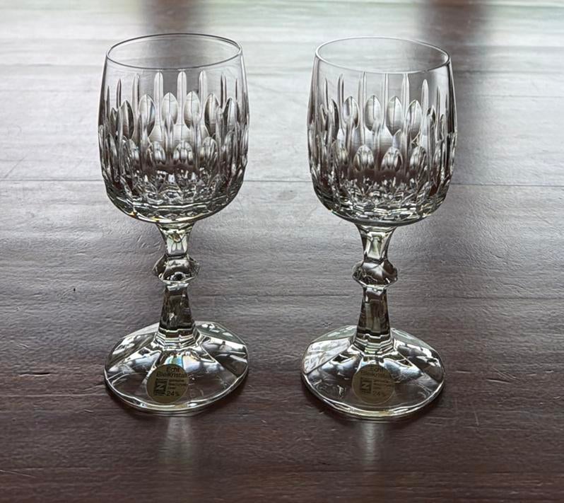 2 Schott Zwiesel Flamenco wijnglazen, Verzamelen, Glas en Borrelglaasjes, Ophalen of Verzenden, Zo goed als nieuw, Overige typen