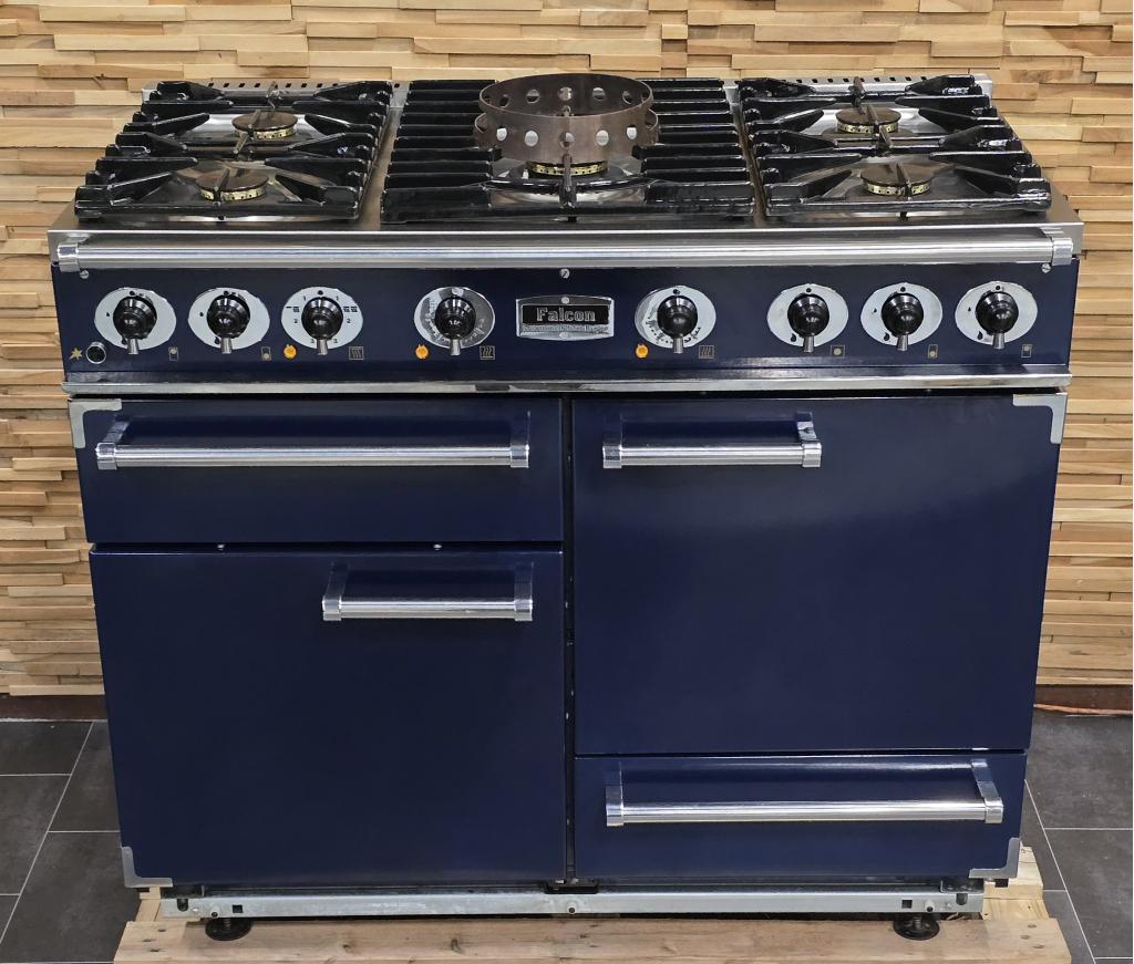 🔥Luxe Fornuis Falcon 110cm konings blauw 3 ovens, Niet ingevuld, 60 cm of meer, Niet ingevuld, Ophalen of Verzenden