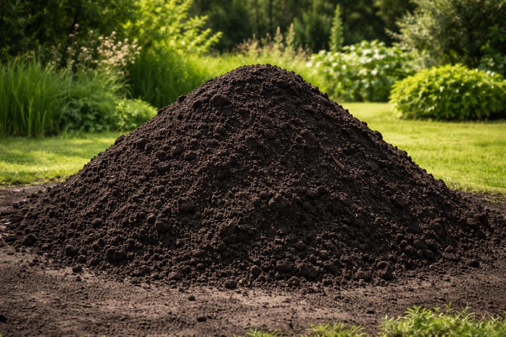 Tuinaarde, grond, zwarte grond (2 m3) gratis ophalen, Ophalen, Tuinaarde