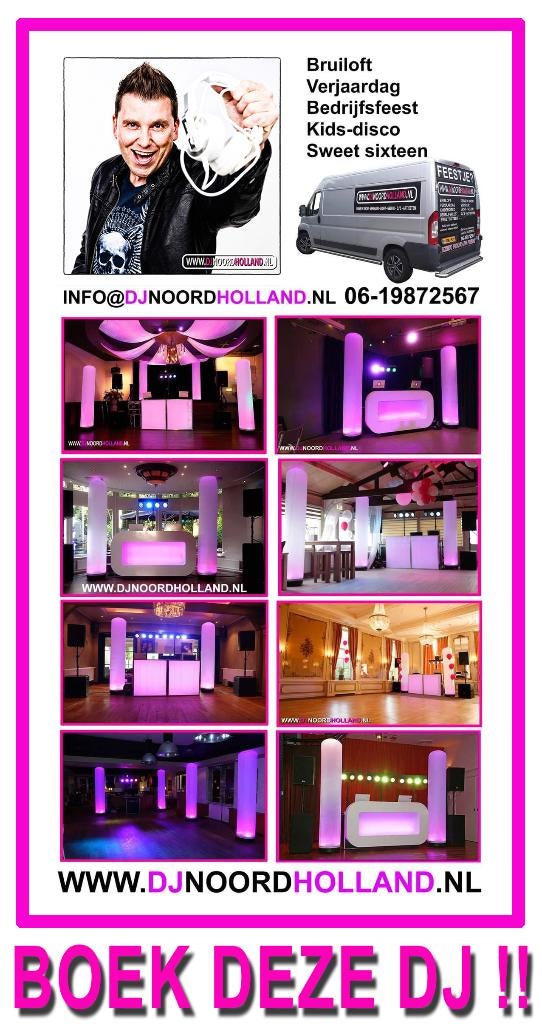 Dj voor verjaardag dj bruiloft feestje feest betaalbare dj