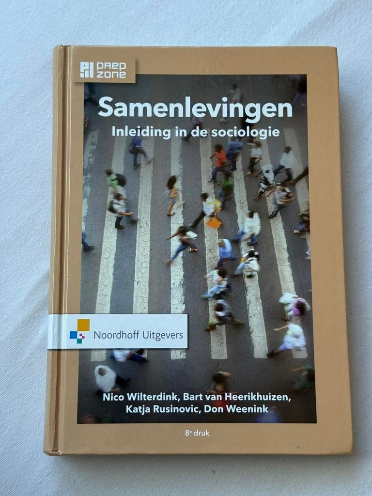 Bart van Heerikhuizen - Samenlevingen, Boeken, Wetenschap, Zo goed als nieuw, Sociale wetenschap, Ophalen of Verzenden